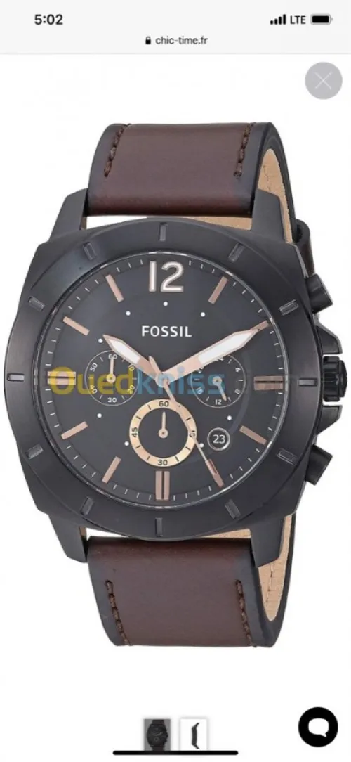Montre diesel fossile Armani exchange 
