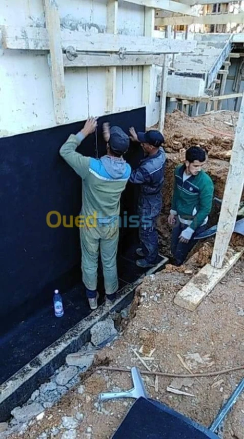 Geo membrane  bassin et geosynthetique