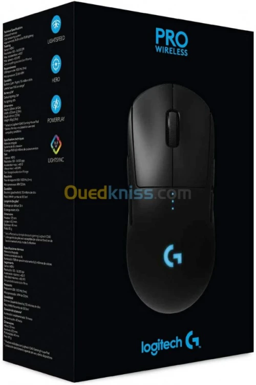 SOURIS LOGITECH   G PRO GAMER SANS FIL