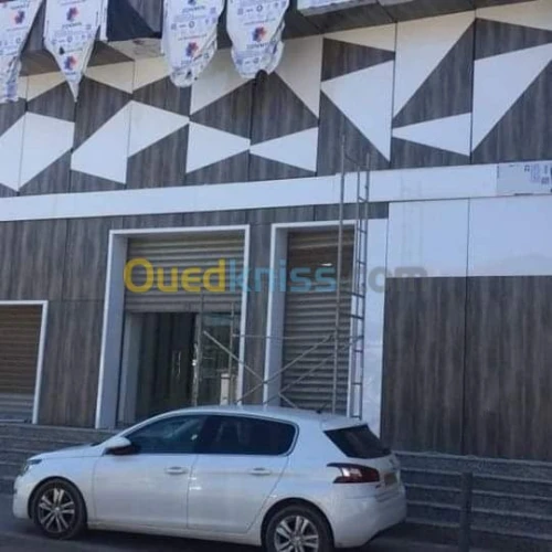 Habillage Les façades en AlucoBond