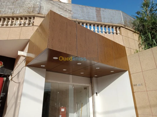 Habillage Les façades en AlucoBond