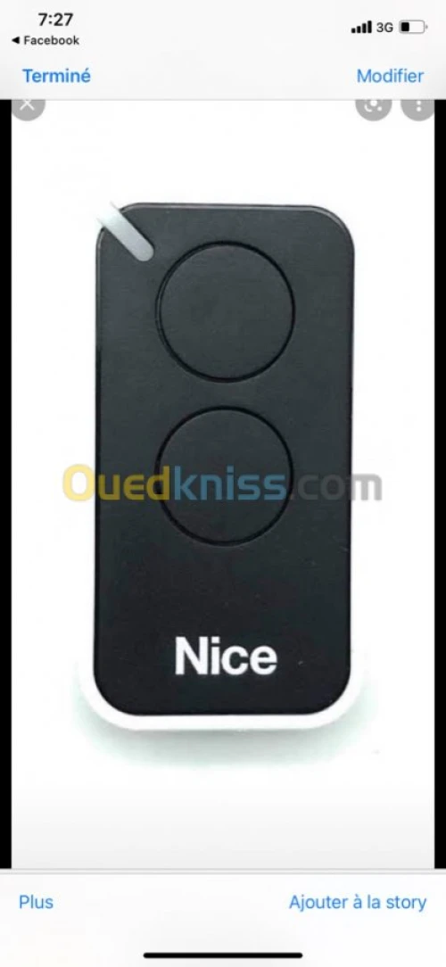 Nice télécommande 