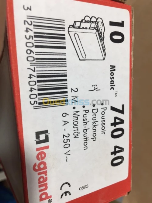 Lot d'Appareillage Legrand Mosaic 