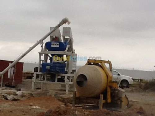 Mini- Centrale à béton 10m3/h  Elkon