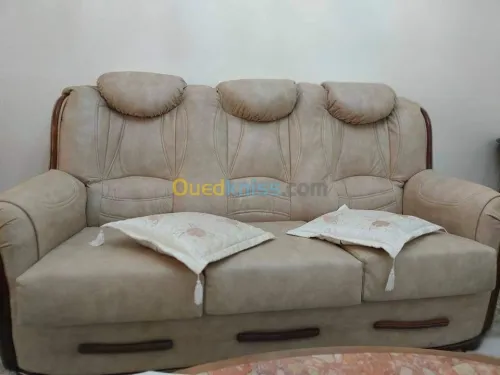 Fauteuil royal beige 