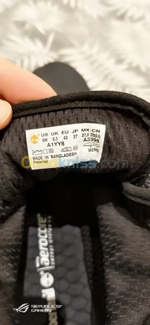 Timberland black black édition p 43