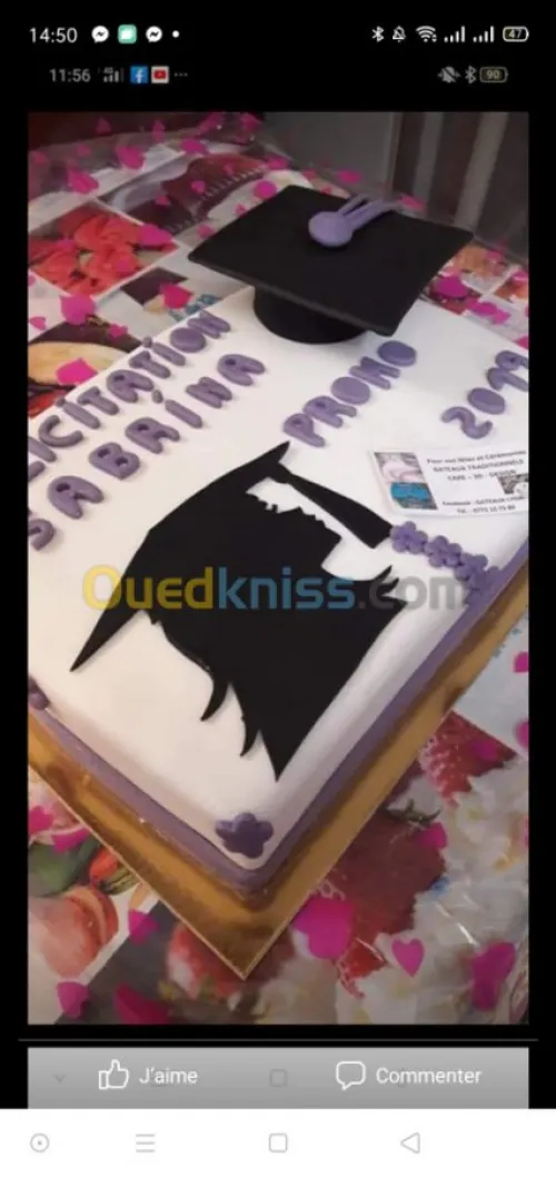 Je fais des gâteaux 3D cake design