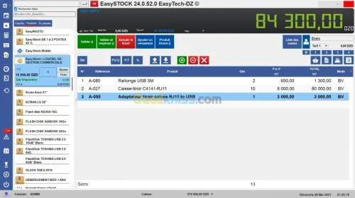 Logiciel de Gestion stock: EasyStock