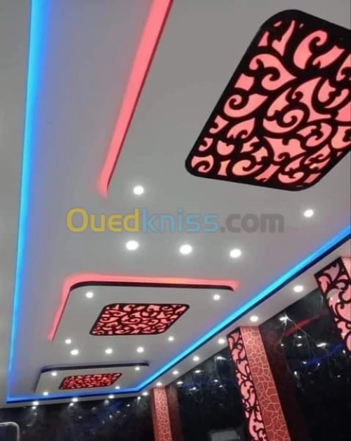 Peinture et plako plâtre