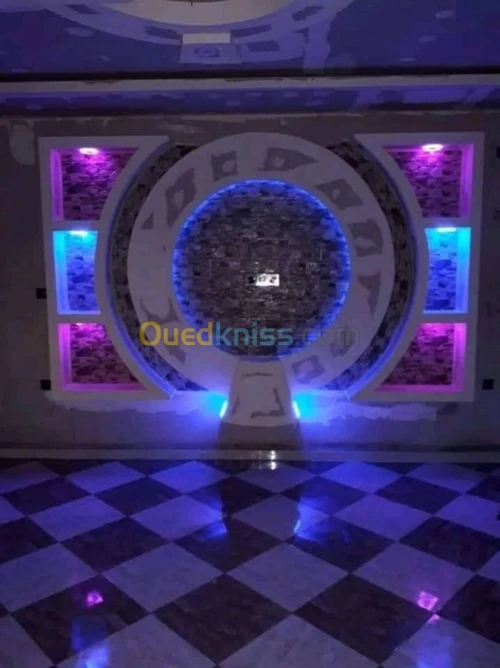 Peinture et plako plâtre