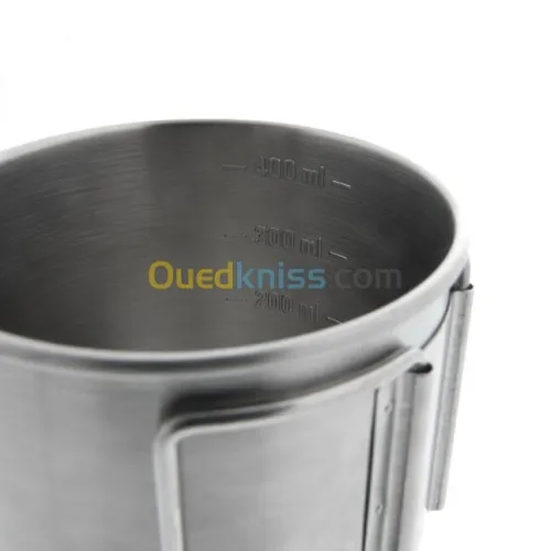 TASSE Decathlon CAMP DU RANDONNEUR MH150 INOX (0,4 LITRE)