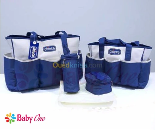 Sac à maman 05 pièces CHICCO | Sac à L