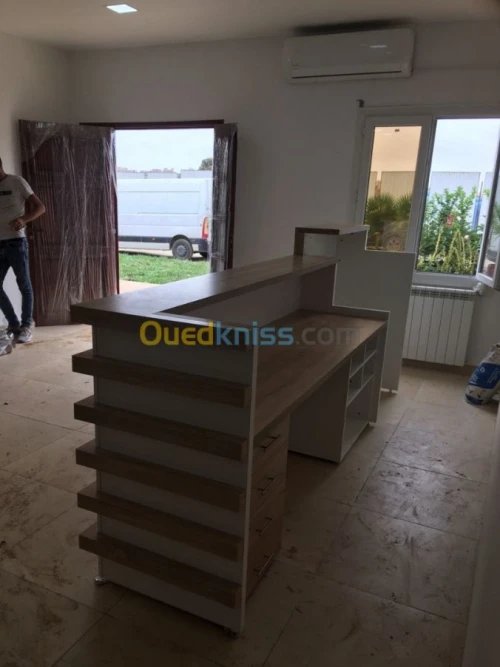 comptoir de reception