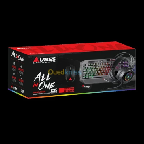 Aures cs5 standard gaming combo all in