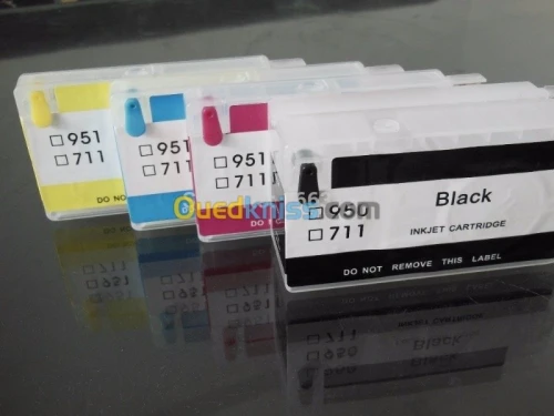 cartouche rechargable hp 500 ,510,t520