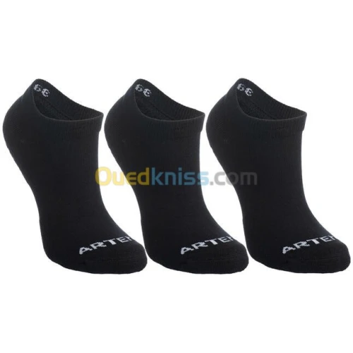 CHAUSSETTES Decathlon SPORTS DE RAQUETTES BASSES ENFANT ARTENGO RS 100 BLANC LOT DE 3