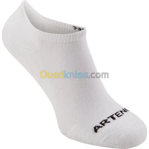 CHAUSSETTES Decathlon SPORTS DE RAQUETTES BASSES ENFANT ARTENGO RS 100 BLANC LOT DE 3