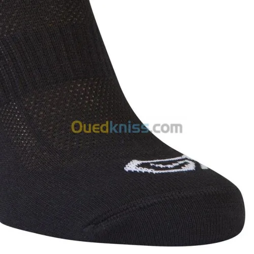 Chaussettes Decathlon de running run100  x3 Blanc / Noir
