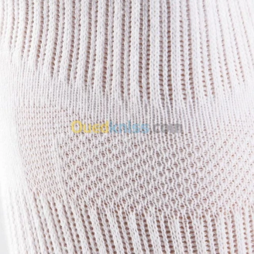 Chaussettes Decathlon de running run100  x3 Blanc / Noir