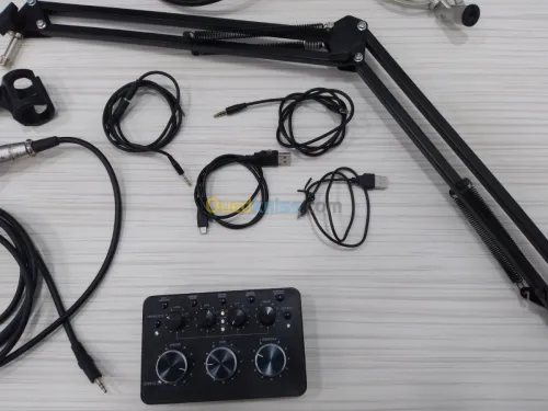 Kit Microphone Professionnel BM-800