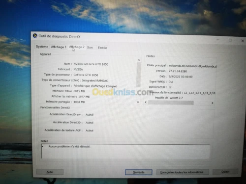 HP pavilion I7gen7/8gb/1tb/gtx1050