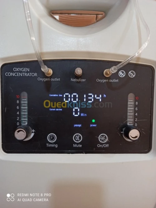 Concentrateur oxygen 2sortie(10 L+10L)