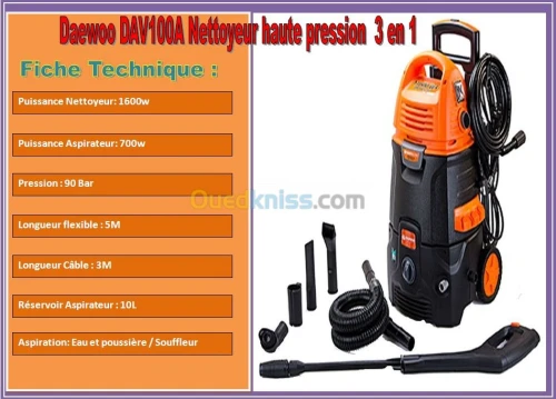 Nettoyer & Aspirateur 3en1 
