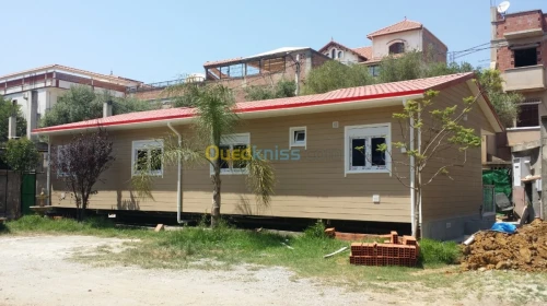 Fabrication de chalet