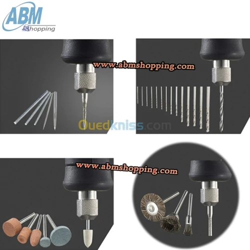 Outil rotatif, Mini Meuleuse de finition électrique 203pcs - ORCA