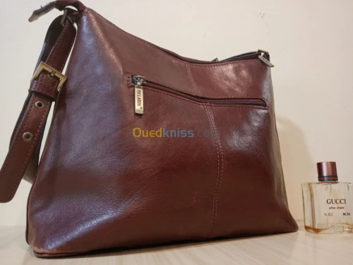 Sac MELANIE cuir vachette plein fleur 