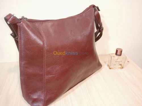 Sac MELANIE cuir vachette plein fleur 