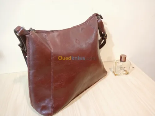 Sac MELANIE cuir vachette plein fleur 