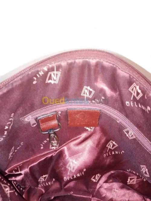 Sac MELANIE cuir vachette plein fleur 