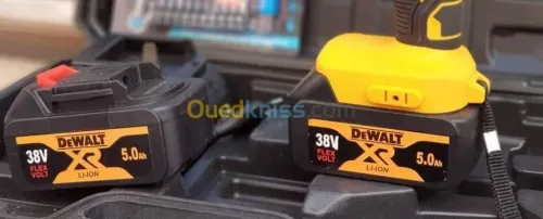 Visseuse + perceuse dewalt 38v