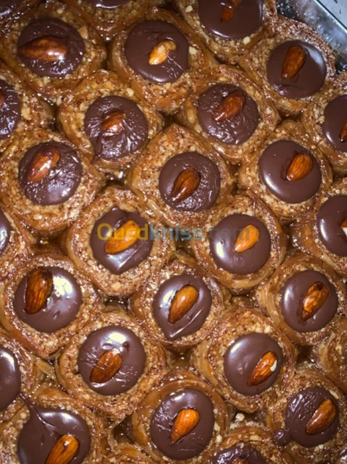 Kelb louz et Baklawa,cigare,ktaifقلب اللوز،قطايف