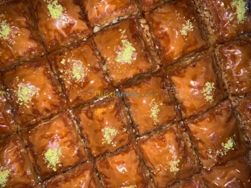 Kelb louz et Baklawa,cigare,ktaifقلب اللوز،قطايف