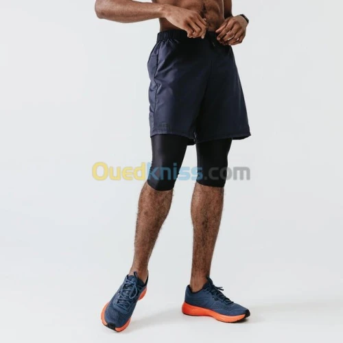 Corsaire de running homme - kalenji run 100 noir Decathlon