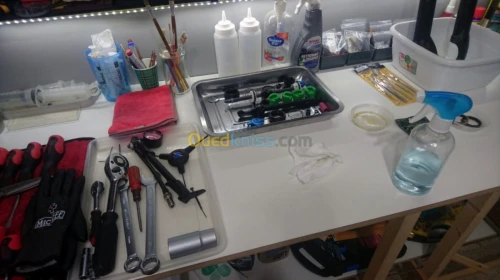 Entretien vélos et vidange suspensions