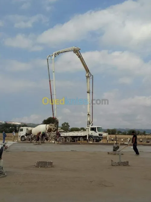 Fabrication de béton prêt à l'emploi