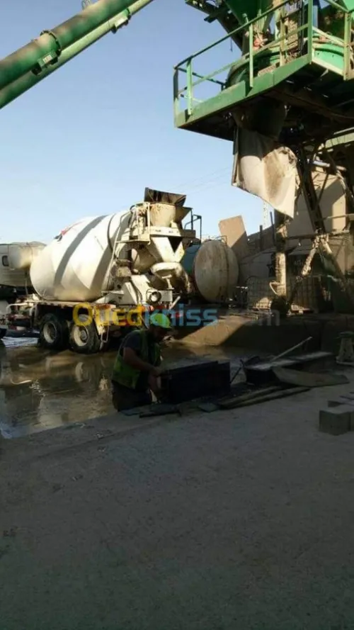 Fabrication de béton prêt à l'emploi
