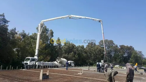 Fabrication de béton prêt à l'emploi