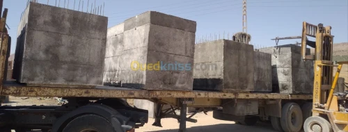 Fabrication béton préfabriqué - Servic