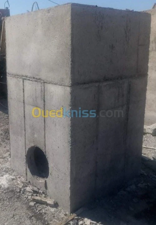 Fabrication béton préfabriqué - Servic