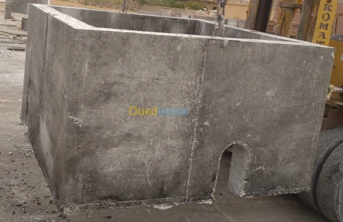 Fabrication béton préfabriqué - Servic