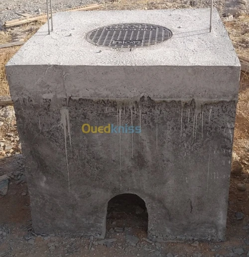 Fabrication béton préfabriqué - Servic