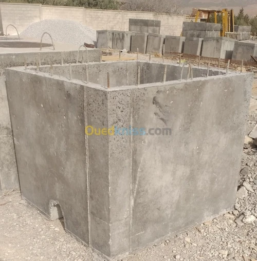 Fabrication béton préfabriqué - Servic