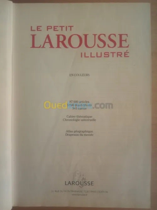 Le petit LAROUSSE illustré Grand