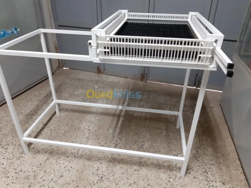 table de transfert incubateur