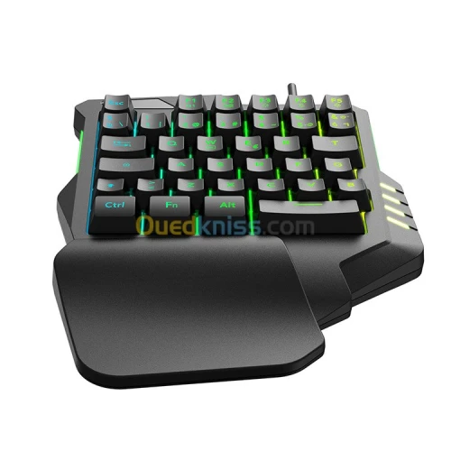 Mini Clavier Filaire Gaming USB RGB HAVIT KB513L