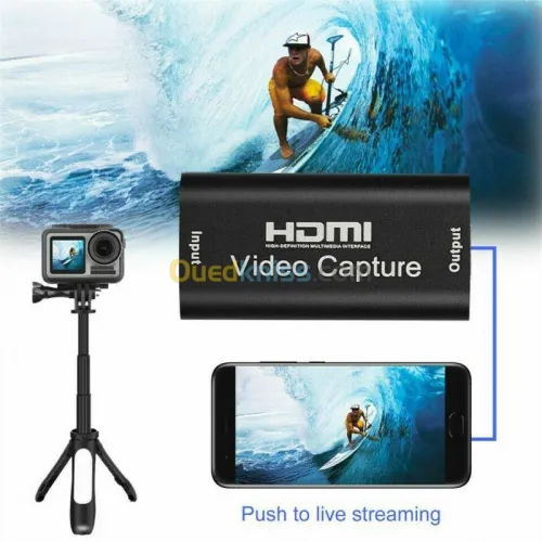 CARTE CAPTURE VIDEO HDMI TO USB 4K
